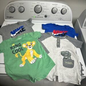 Toddler Boy Rompers Pack of 4